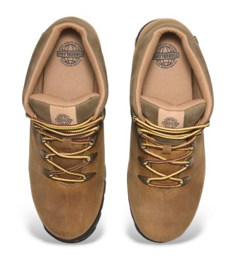 Timberland Skórzane buty Euro Sprint Mid brązowe