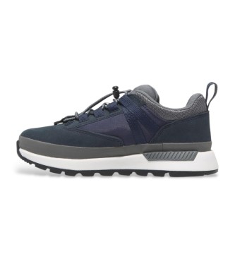 Timberland Zapatillas de piel Euro Trekker Low Bungee Sneaker Navy Nubuck marino