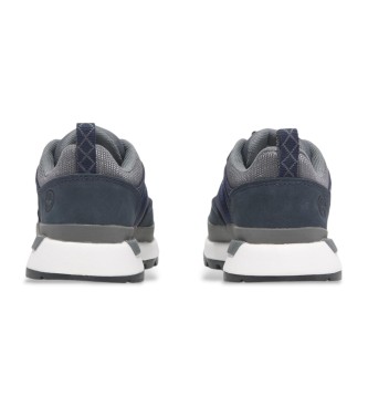 Timberland Euro Trekker Low Bungee Sneaker Navy Nubuck navy leather shoes