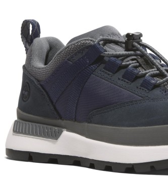 Timberland Euro Trekker Low Bungee Sneaker Navy Nubuck navy leather shoes