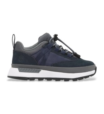 Timberland Sneaker Euro Trekker Low in pelle blu navy