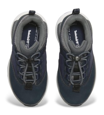 Timberland Sneaker Euro Trekker Low in pelle blu navy