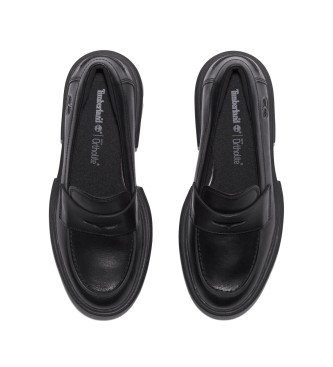 Timberland Everleigh leather loafers black