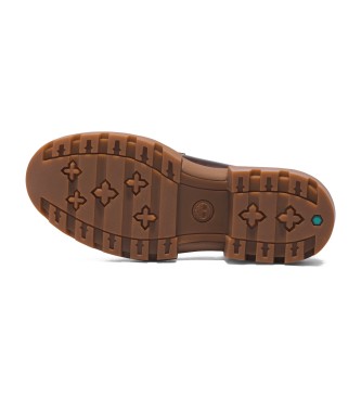 Timberland Everleigh brune loafers i lder