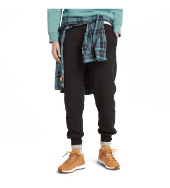 Timberland Pantaloni della tuta Exeter River con retro spazzolato Neri