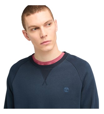 Timberland Exeter River marine geborsteld crew neck sweatshirt