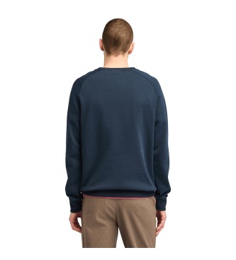 Timberland Exeter River marine geborsteld crew neck sweatshirt