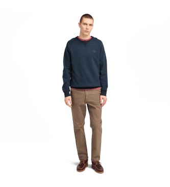 Timberland Exeter River marine geborsteld crew neck sweatshirt