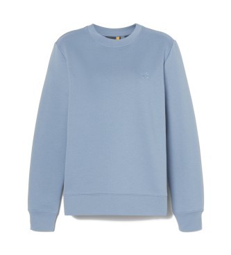 Timberland Basic sweatshirt met ronde hals en geborstelde achterkant Exeter River blauw