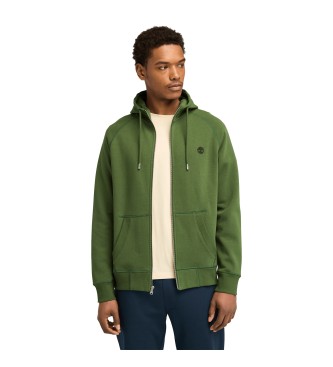 Timberland Exeter River hoodie met rits groen