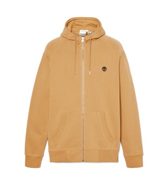 Timberland Sweatshirt med rund hals og brstet ryg Exeter River yellow