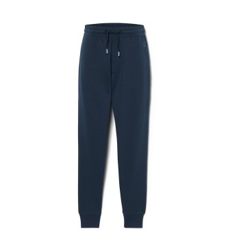 Timberland Exeter River navy sweatpants med brstet ryg