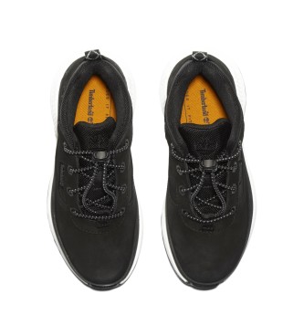 Timberland Usnjene vezalke Field Trekker black