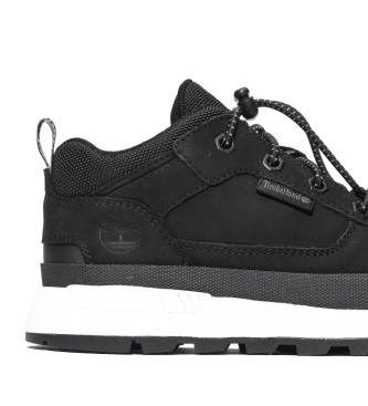 Timberland Usnjene vezalke Field Trekker black