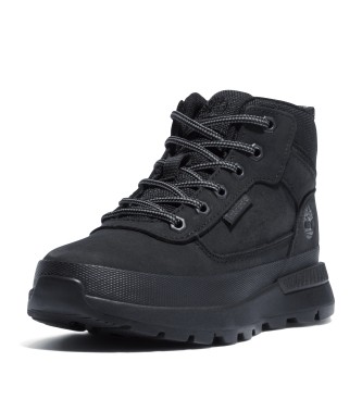 Timberland Field Trekker mid-top ldersko med snrebnd, sort