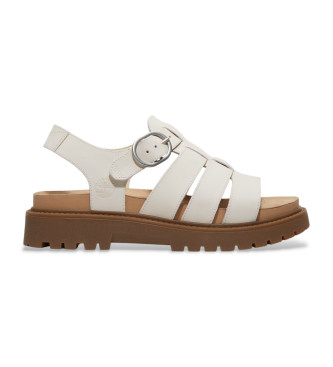 Timberland Sandlias de couro para pescadores Clairemont Way cinzento