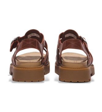 Timberland Leren sandalen Clairemont Way rood