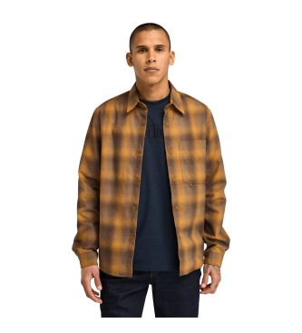 Timberland Skjorte Flannel gul 