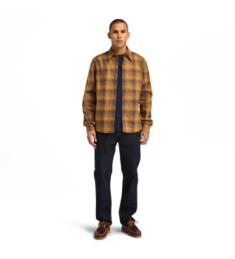 Timberland Skjorte Flannel gul 