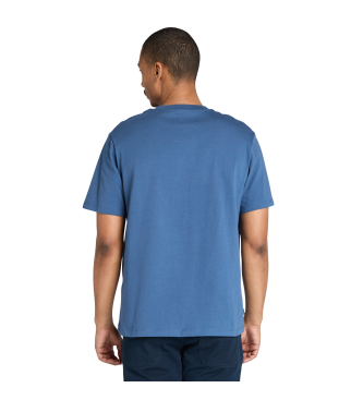 Timberland T-shirt avec logo graphique bleu