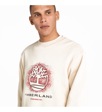 Timberland Sweatshirt with beige tree mud
