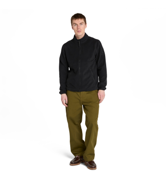 Timberland Fleecefoder med svart blixtls med hel dragkedja