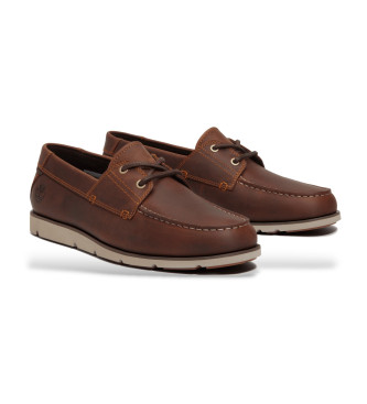 Timberland Grafton Bay brown leather shoes