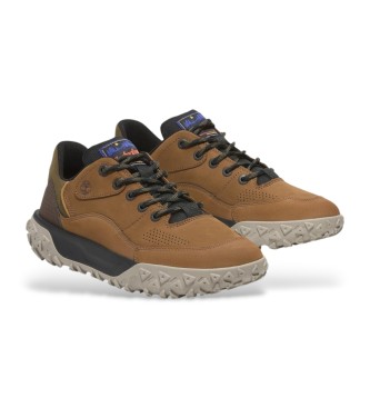 Timberland Zapatillas de piel Greenstride Motion 6 Low marrn