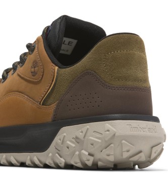 Timberland Greenstride Motion 6 Nizki usnjeni čevlji rjave barve