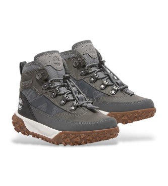 Timberland Bottes d'alpinisme en cuir   Greenstride Motion 6 Mid Bungee Waterproof gris