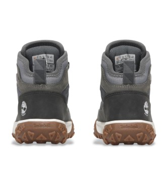 Timberland Leren bergschoenen   Greenstride Motion 6 Mid Bungee Waterdicht grijs