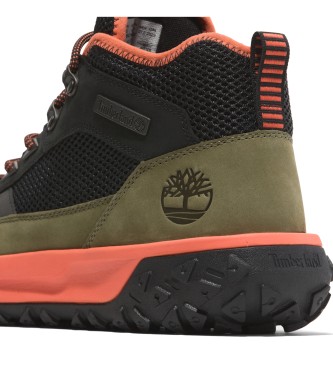 Timberland GreenStride Motion Mid-Calf Leder Schnrstiefel schwarz, grn