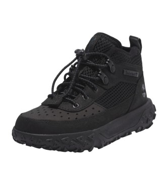 Timberland Zapatillas de piel de montaa de caa baja con cordones GreenStride Motion 6 negro