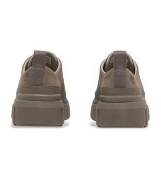 Timberland Leren veterschoenen Field taupe