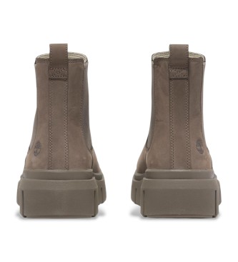 Timberland Greyfield Mid chelsea boots i lder, taupe