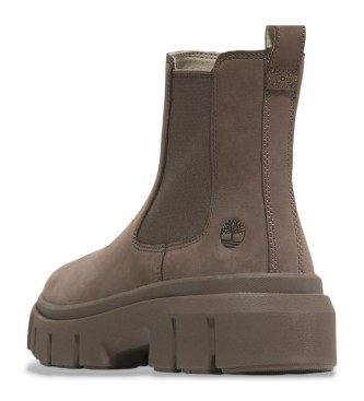 Timberland Stivaletti Chelsea Greyfield Mid in pelle color talpa