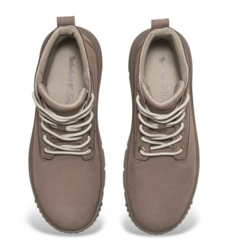 Timberland Botins em pele cinzenta Greyfield