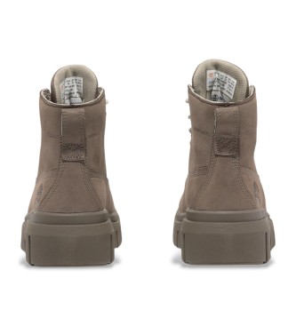 Timberland Botins em pele cinzenta Greyfield