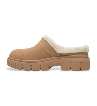 Timberland Zapatos de piel con forro clido Field beige