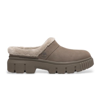 Timberland Zapatos de piel con forro clido Field marrn