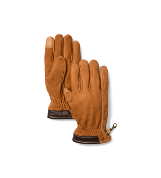 Timberland Guanti in nabuk Winter Hill marroni