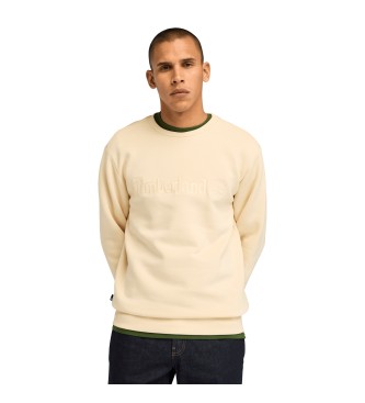 Timberland Hampthon beige Sweatshirt mit Rundhalsausschnitt