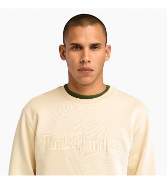 Timberland Hampthon beige Sweatshirt mit Rundhalsausschnitt