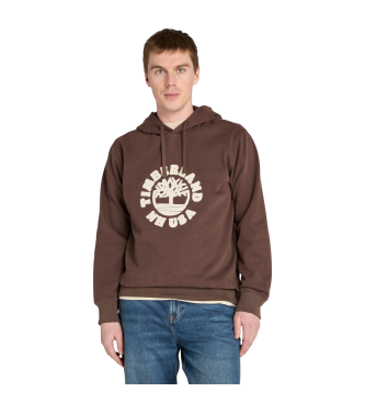 Timberland Počitniška majica rjave barve