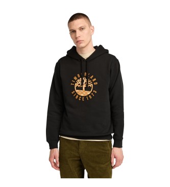 Timberland Holiday grafisk hoodie svart