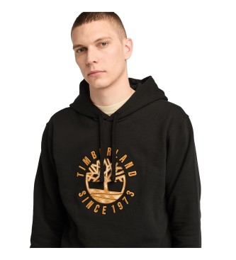 Timberland Holiday grafisk hoodie svart