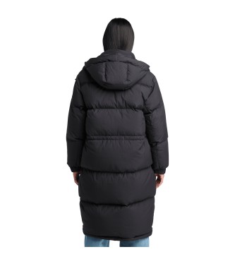 Timberland Howker Recycled Down Quilted Long Quilted Down Parka Black