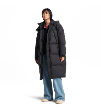 Timberland Howker Recycled Down Quilted Long Quilted Down Parka Black