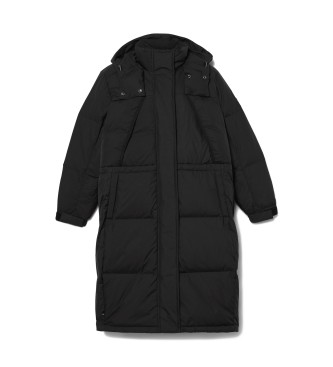 Timberland Howker Recycled Down Quilted Long Quilted Down Parka Black