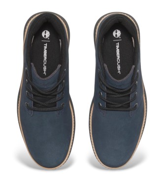 Timberland Hudson Road marineblaue Chukka-Stiefel aus Leder im mittleren Schaftbereich